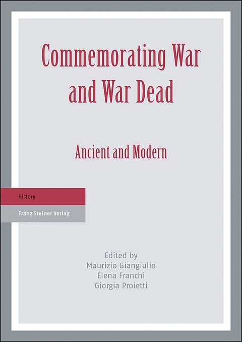 Commemorating War and War Dead - 