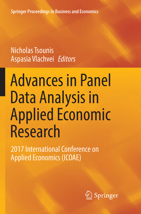 Advances in Panel Data Analysis in Applied Economic Research - 