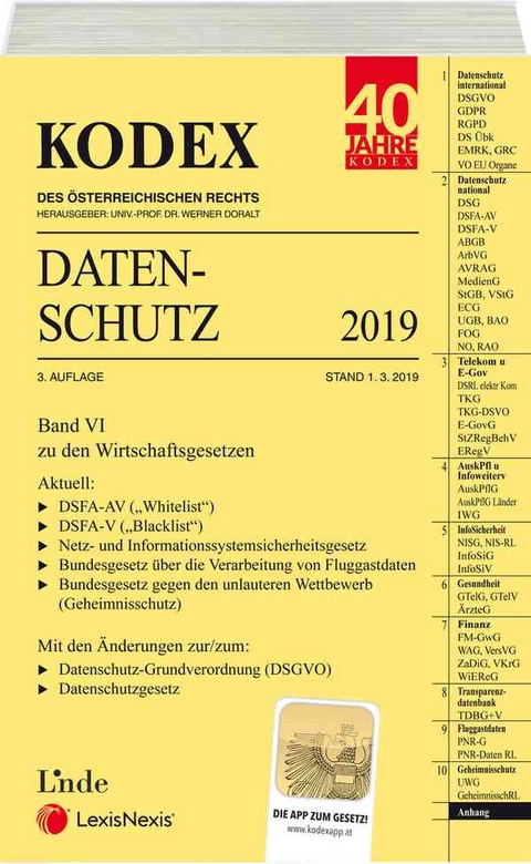 KODEX Datenschutz 2019 - Michael Pachinger