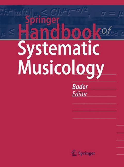 Springer Handbook of Systematic Musicology - 