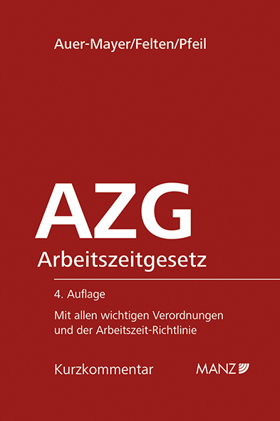 Arbeitszeitgesetz AZG - 