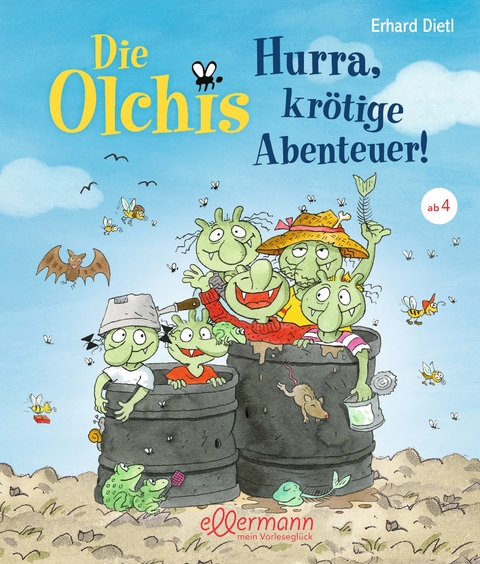 Die Olchis. Hurra, krötige Abenteuer! - Erhard Dietl