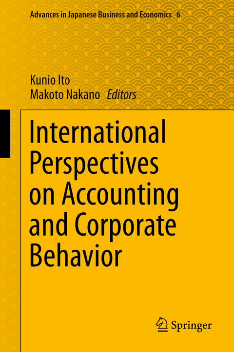 International Perspectives on Accounting and Corporate Behavior - 