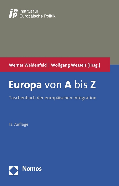 Europa von A bis Z -  Werner Weidenfeld,  Wolfgang Wessels
