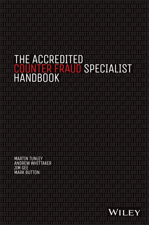 Accredited Counter Fraud Specialist Handbook -  Mark Button,  Jim Gee,  Martin Tunley,  Andrew Whittaker