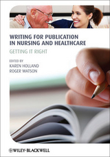 Writing for Publication in Nursing and Healthcare - 
