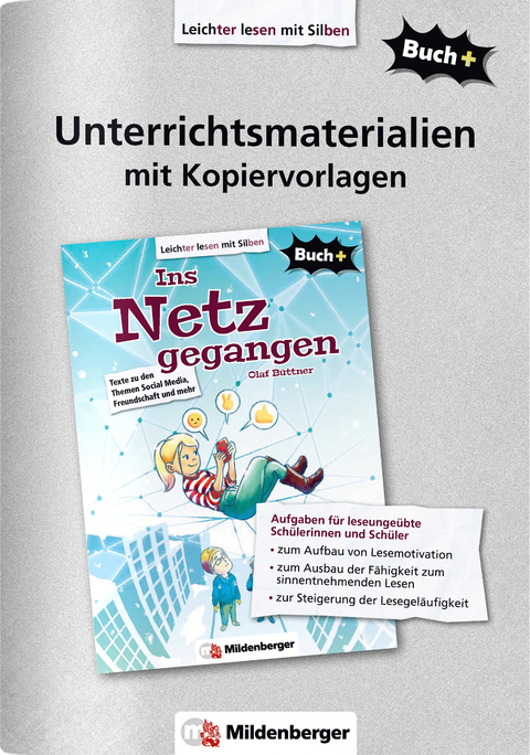 Buch+: Ins Netz gegangen - Unterrichtsmaterialien mit Kopiervorlagen - Constanze Velimvassakis