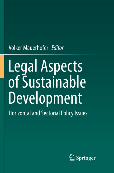 Legal Aspects of Sustainable Development - 