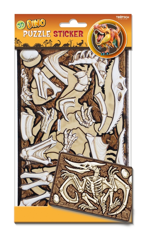 Puzzlesticker Dino Pteranodon