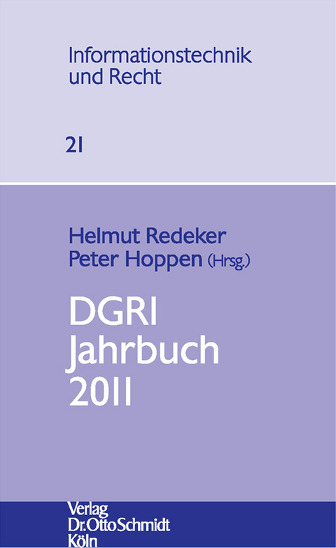 DGRI Jahrbuch 2011 - 