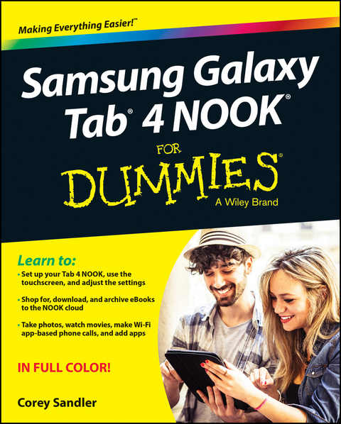 Samsung Galaxy Tab 4 NOOK For Dummies -  Corey Sandler