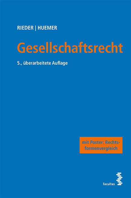 Gesellschaftsrecht - Bernhard Rieder, Daniela Huemer