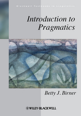 Introduction to Pragmatics -  Betty J. Birner
