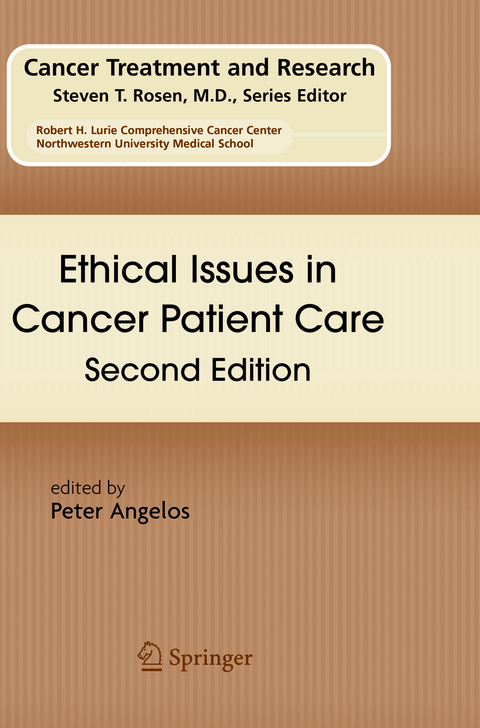 Ethical Issues in Cancer Patient Care - 