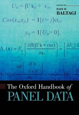 Oxford Handbook of Panel Data -  Badi H. Baltagi