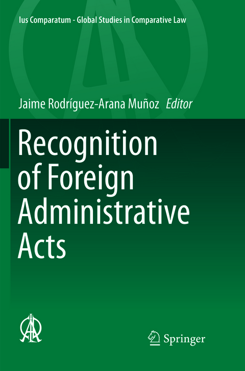 Recognition of Foreign Administrative Acts - 