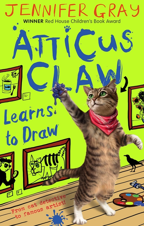 Atticus Claw Learns to Draw -  Jennifer Gray
