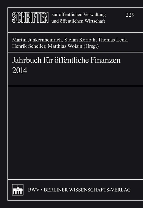 Jahrbuch für öffentliche Finanzen 2014 - 