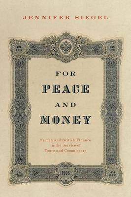 For Peace and Money -  Jennifer Siegel