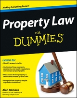 Property Law For Dummies -  Alan R. Romero