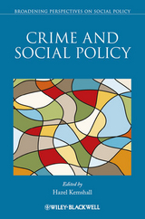 Crime and Social Policy - 