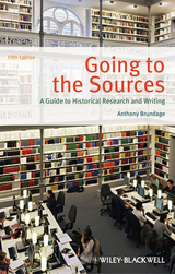 Going to the Sources - Anthony Brundage