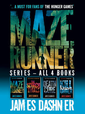 Maze Runner series (books 1-4) -  James Dashner