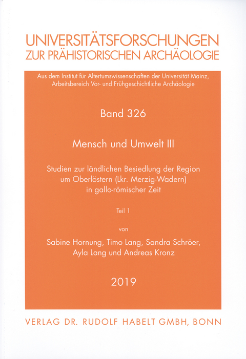 Mensch und Umwelt III - Sabine Hornung, Timo Lang, Sandra Schröer, Ayla Lang, Andreas Kronz