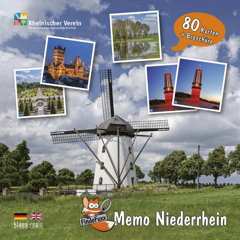 FindeFuxx Memo Niederrhein, m. 1 Buch - 