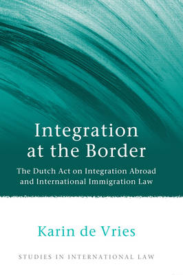 Integration at the Border -  Dr Karin de Vries