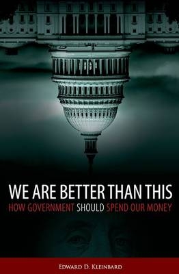 We Are Better Than This -  Edward D. Kleinbard