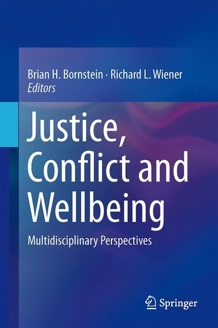 Justice, Conflict and Wellbeing - 