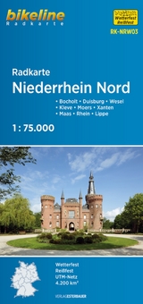 Radkarte Niederrhein Nord (RK-NRW03) - 