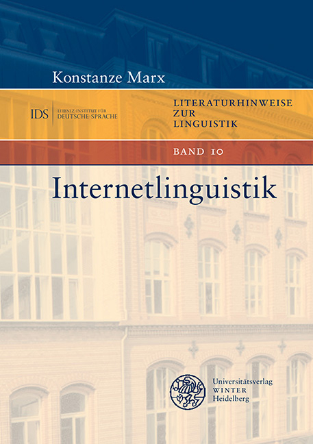 Internetlinguistik - Konstanze Marx