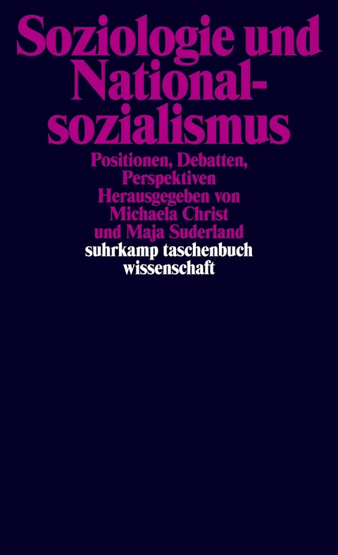 Soziologie und Nationalsozialismus - 