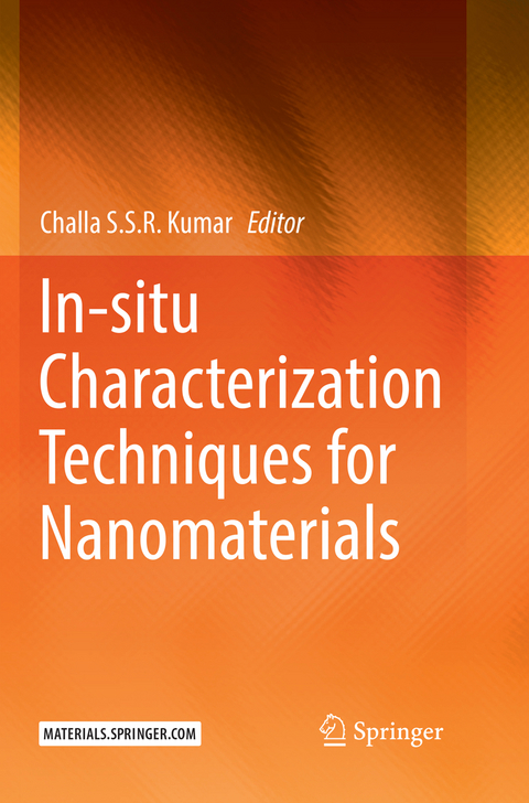 In-situ Characterization Techniques for Nanomaterials - 