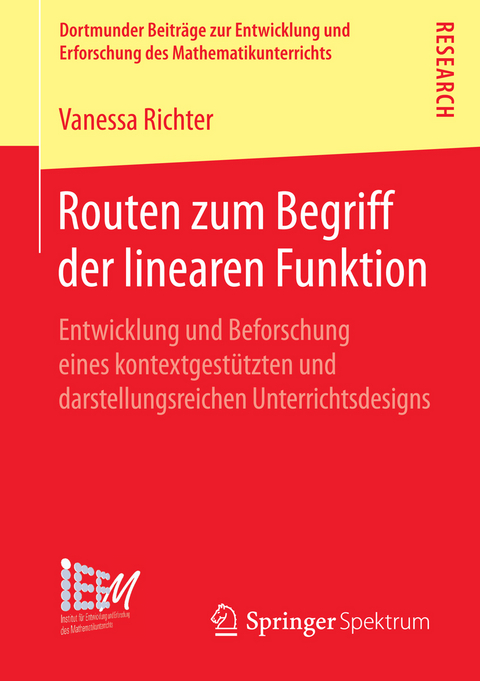 Routen zum Begriff der linearen Funktion - Vanessa Richter