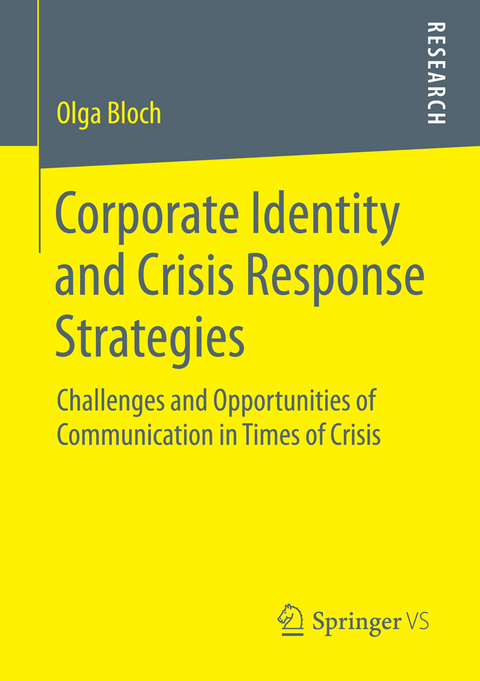 Corporate Identity and Crisis Response Strategies - Olga Bloch
