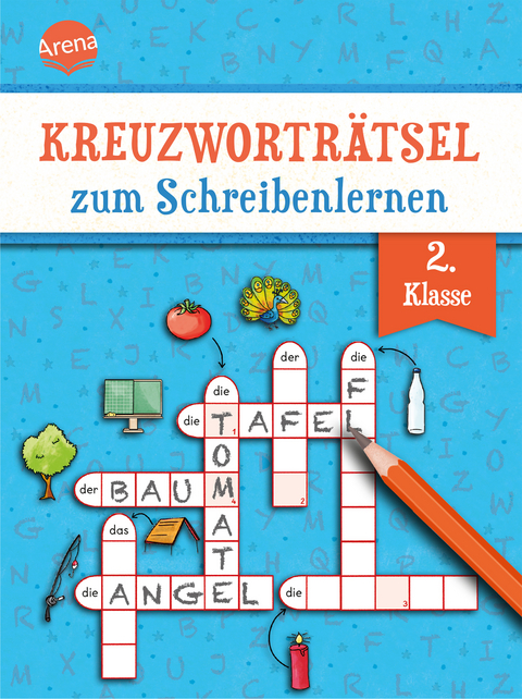 Kreuzworträtsel zum Schreibenlernen. 2. Klasse - Helen Seeberg