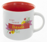 Tasse "eine Tasse Freude"