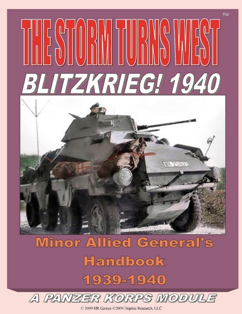 Storm Turns West: Blitzkrieg! 1940 -  Granillo Manny Granillo