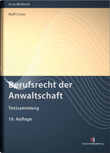 Berufsrecht der Anwaltschaft - 