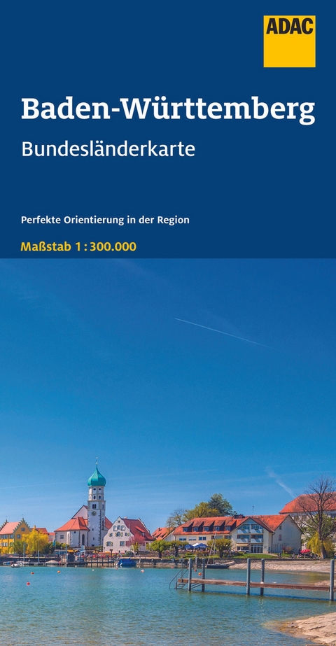 ADAC Bundesländerkarte Deutschland 11 Baden-Württemberg 1:300.000