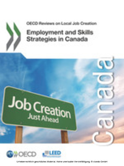 OECD Reviews on Local Job Creation Employment and Skills Strategies in Canada -  Oecd