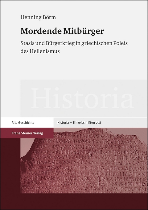 Mordende Mitbürger - Henning Börm