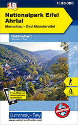 Nationalpark Eifel, Nr. 19 Outdoorkarte Deutschland 1:35 000 - 