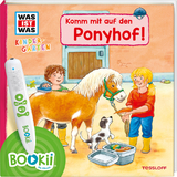 BOOKii® WAS IST WAS Kindergarten Komm mit auf den Ponyhof! - Sandra Noa, Benjamin Schreuder