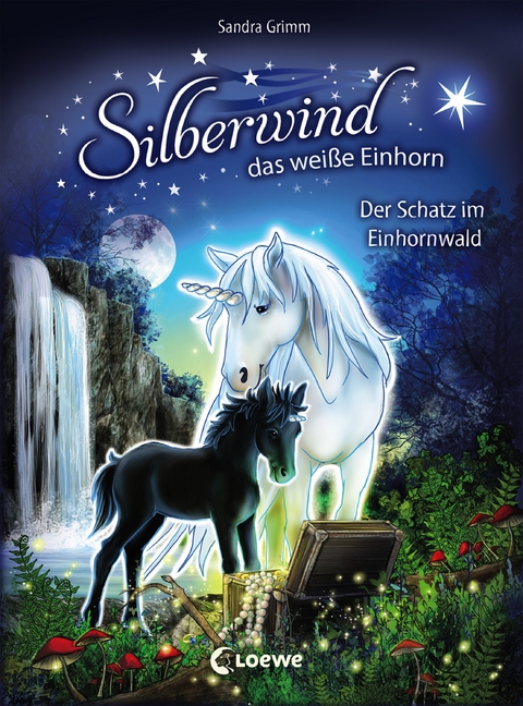 Silberwind, das weiße Einhorn (Band 8) - Der Schatz im Einhornwald - Sandra Grimm
