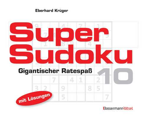 Supersudoku 10 - Eberhard Krüger