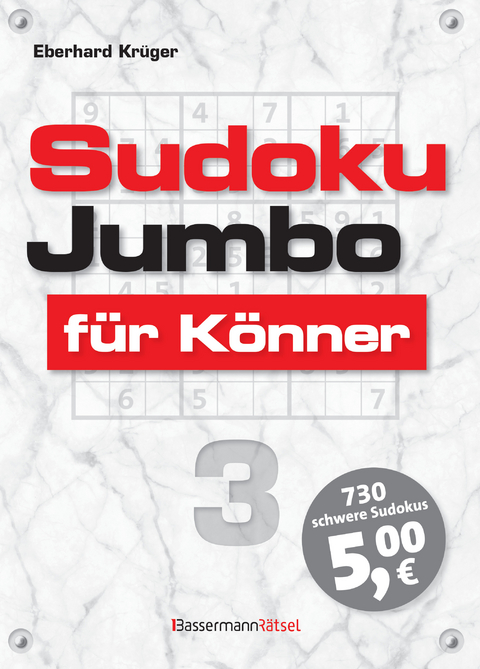 Sudokujumbo für Könner 3 - Eberhard Krüger